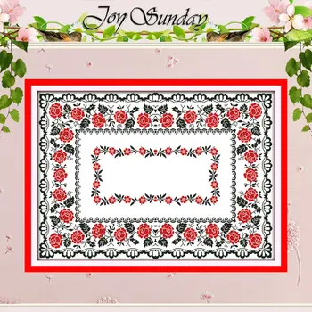 Rose Tablecloth Patterns Counted Cross Stitch 11CT 14CT Cross Stitch Sets Chinese Cross-stitch Kits Embroidery Needlework
Rose Tablecloth Patterns Counted Cross Stitch 11CT 14CT Cross Stitch Sets Chinese Cross-stitch Kits Embroidery Needlework