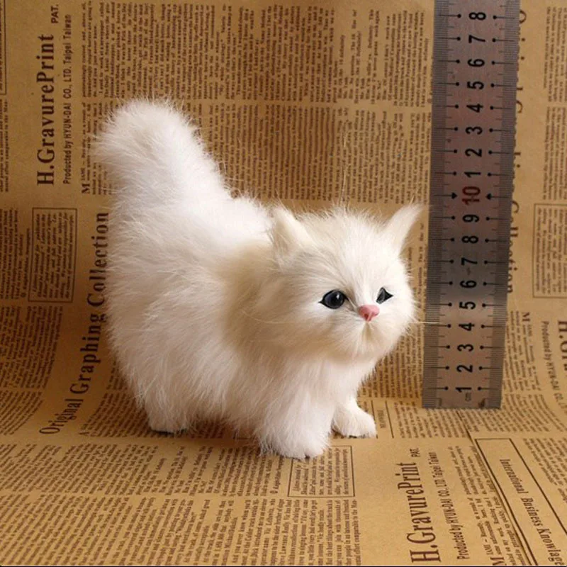 Фото Симпатичная имитация кошки животного кошка-Табби персидский питомец магазин