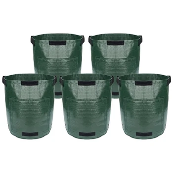 5 Bags of Potato Planting Bags 7 Gallons of Waterproof PE Gardening Vegetables for Planting Potatoes, Carrots
5 Bags of Potato Planting Bags 7 Gallons of Waterproof PE Gardening Vegetables for Planting Potatoes, Carrots