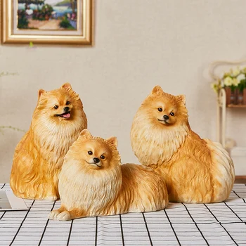 Sales Simulation Dog Cute Puppy Statue Pomeranian Creative Animal Home Decor Resin Home Decorations Gift R417
Sales Simulation Dog Cute Puppy Statue Pomeranian Creative Animal Home Decor Resin Home Decorations Gift R417