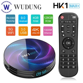 Android 9.0 TV Box HK1 MAX Plus 4GB RAM 128GB ROM RK3368PRO Octa Core Smart Set Top Box USB 3.0 No APP Include
Android 9.0 TV Box HK1 MAX Plus 4GB RAM 128GB ROM RK3368PRO Octa Core Smart Set Top Box USB 3.0 No APP Include