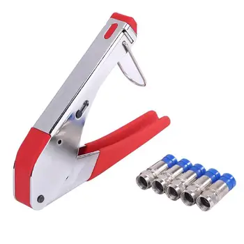 Wire Stripper Decrustation Pliers Cable Wire Stripping Pliers Multi-functional Anti-slip Crimping Compression Connector Tools