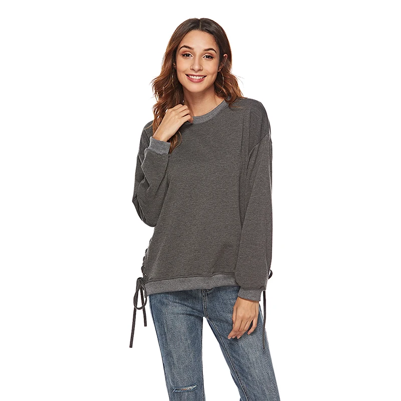Women Hoodies Sweatshirts Side Seam Drawstring Loose Pullover Hooded Sweatshirt Autumn Coat Warm Tops Female Clothing
Women Hoodies Sweatshirts Side Seam Drawstring Loose Pullover Hooded Sweatshirt Autumn Coat Warm Tops Female Clothing