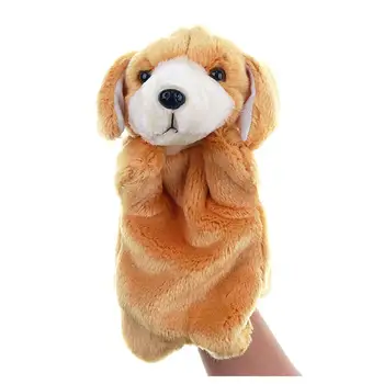 None Plush Dog Shape Story Telling Prop Hand Puppet Parent Child Interactive Toy 
None Plush Dog Shape Story Telling Prop Hand Puppet Parent Child Interactive Toy