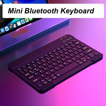 Mini Bluetooth Wireless Keyboard for ipad Android Phone Tablet Computer Rechargeable keyboard + Spanish Russian Arabic Sticker
Mini Bluetooth Wireless Keyboard for ipad Android Phone Tablet Computer Rechargeable keyboard + Spanish Russian Arabic Sticker