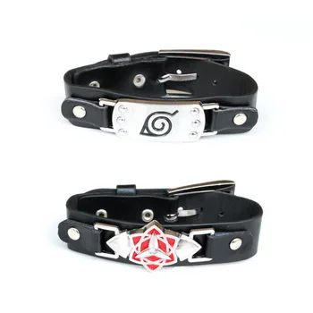 1 Pcs Cute Anime Naruto Wristband Leaf Village Mark Badge Alloy PU Leather Unisex Bracelet Cosplay Accessories Prop Figure Toys
1 Pcs Cute Anime Naruto Wristband Leaf Village Mark Badge Alloy PU Leather Unisex Bracelet Cosplay Accessories Prop Figure Toys