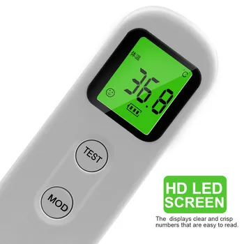 LCD Backlight Non-contact IR Infrared Thermometer Body Forehead Temperature Meter with Automatic Shutdown for children
LCD Backlight Non-contact IR Infrared Thermometer Body Forehead Temperature Meter with Automatic Shutdown for children