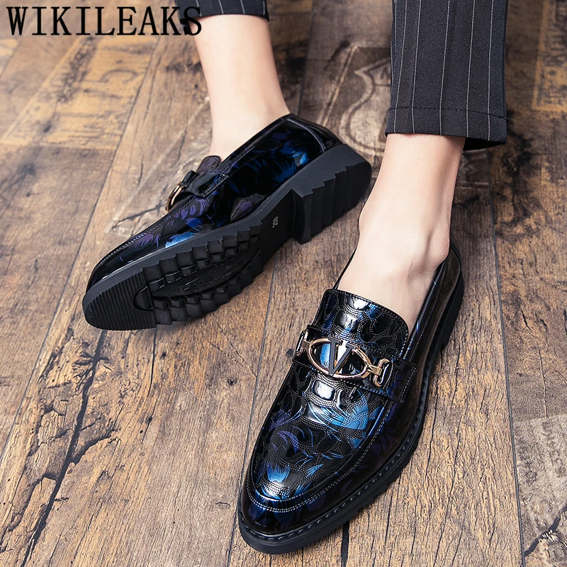 Туфли мужские из лакированной кожи, роскошные брендовые классические, итальянские классические, без застежки, формальные, 2024
Туфли мужские из лакированной кожи, роскошные брендовые классические, итальянские классические, без застежки, формальные, 2024