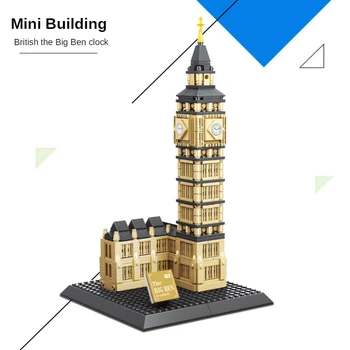 DIY Building Model Puzzle Assembling Small Particle Building Blocks Toy Mini World Landmark 
DIY Building Model Puzzle Assembling Small Particle Building Blocks Toy Mini World Landmark