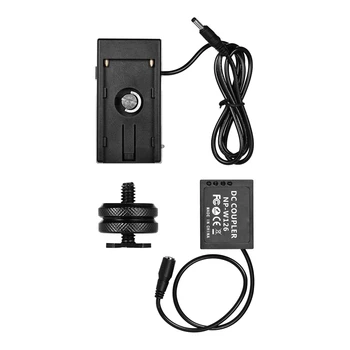 NP-W126 Dummy Battery Coupler With Straight Cable + NP-F970 F750 Battery Plate Holder for Fuji Cameras X-A1/X-A2/X-A3/X-E1/X-E2/
NP-W126 Dummy Battery Coupler With Straight Cable + NP-F970 F750 Battery Plate Holder for Fuji Cameras X-A1/X-A2/X-A3/X-E1/X-E2/