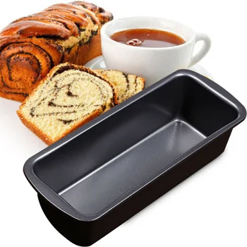 Black Carbon Steel Rectangle Non-stick Bread Cake Baking Mould Loaf Pan Toast Bread Mold For Breakfast Making
Black Carbon Steel Rectangle Non-stick Bread Cake Baking Mould Loaf Pan Toast Bread Mold For Breakfast Making