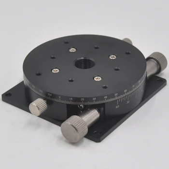 R-axis PIT manual high-precision displacement rotation fine-tuning slide optical 360 degree rotating platform 90 * 90mm aluminum
R-axis PIT manual high-precision displacement rotation fine-tuning slide optical 360 degree rotating platform 90 * 90mm aluminum