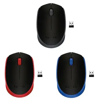 Logitech M171 2.4GHz Wireless Mouse 1000 DPI Ergonomic Optical Computer Mouse Portable Game Office Mice For Desktop Laptop PC
Logitech M171 2.4GHz Wireless Mouse 1000 DPI Ergonomic Optical Computer Mouse Portable Game Office Mice For Desktop Laptop PC
