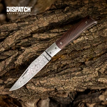 DISPATCH Damascus Folding Pocket Knife Wooden Handle For Outdoor Hiking Camping Multifunctional EDC Tool fruit Knife
DISPATCH Damascus Folding Pocket Knife Wooden Handle For Outdoor Hiking Camping Multifunctional EDC Tool fruit Knife