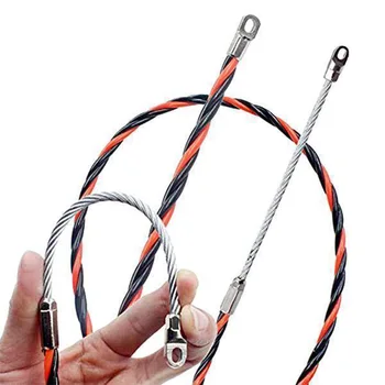 Electrician Wire Threader Fish Tape Wire Puller Stringer 3-Strand Threader Construction Tool DNJ998
Electrician Wire Threader Fish Tape Wire Puller Stringer 3-Strand Threader Construction Tool DNJ998