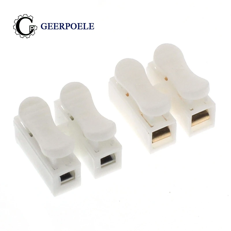 CH2 2P 250V 10A Connector Wire Self-locking Push Terminals Quick Conector Splice With No Welding Led Cable Clamp Terminal CH3 3P
CH2 2P 250V 10A Connector Wire Self-locking Push Terminals Quick Conector Splice With No Welding Led Cable Clamp Terminal CH3 3P