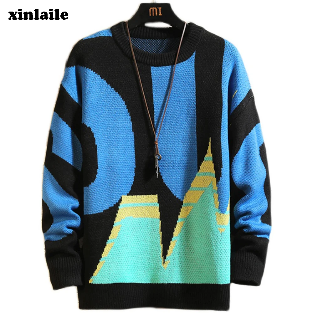 2020 autumn and winter new knitted pullover sweater street style hip-hop casual long-sleeved round neck sweater men's top
2020 autumn and winter new knitted pullover sweater street style hip-hop casual long-sleeved round neck sweater men's top