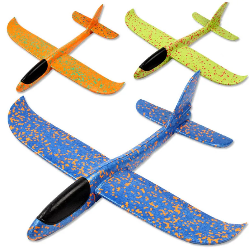 48cmChildren Toy Airplane Throw Hand Child Sport Outdoor Airplane Glider Model Remote Control Large Airplane EPP Flying Breakout
48cmChildren Toy Airplane Throw Hand Child Sport Outdoor Airplane Glider Model Remote Control Large Airplane EPP Flying Breakout