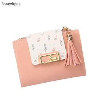 Women's Wallet Clutch Tassel Pendant Short wallet Girls Women Purse Leather Coin Purse
Women's Wallet Clutch Tassel Pendant Short wallet Girls Women Purse Leather Coin Purse
