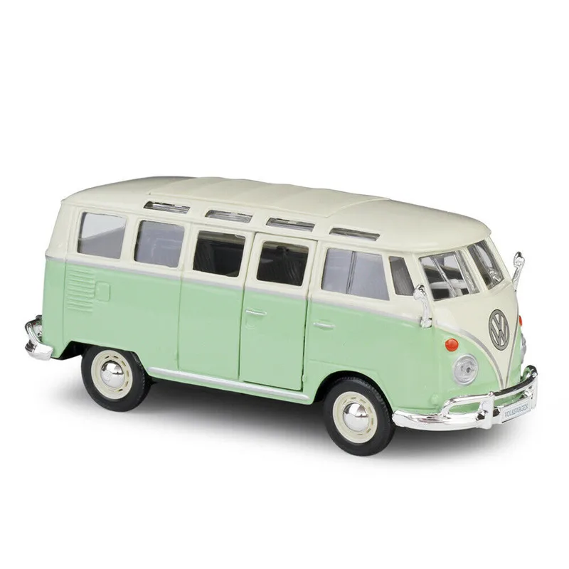 1:25 Volkswagen 1960s Van Samba Bus Green Metal Luxury Vehicle Diecast Pull Back Cars Model Toy Collection Xmas Gift
1:25 Volkswagen 1960s Van Samba Bus Green Metal Luxury Vehicle Diecast Pull Back Cars Model Toy Collection Xmas Gift