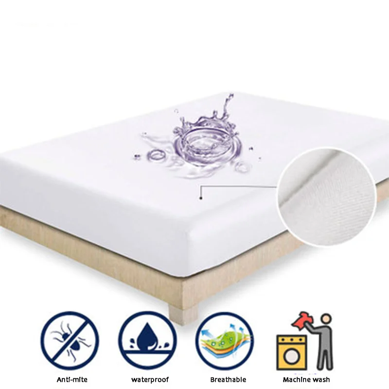 New Waterproof Bed Sheet Cotton Mattress for Bed Terry Sheet Matress Cover Protector Comforters Bedspread Anti-mite Bed Linens
New Waterproof Bed Sheet Cotton Mattress for Bed Terry Sheet Matress Cover Protector Comforters Bedspread Anti-mite Bed Linens