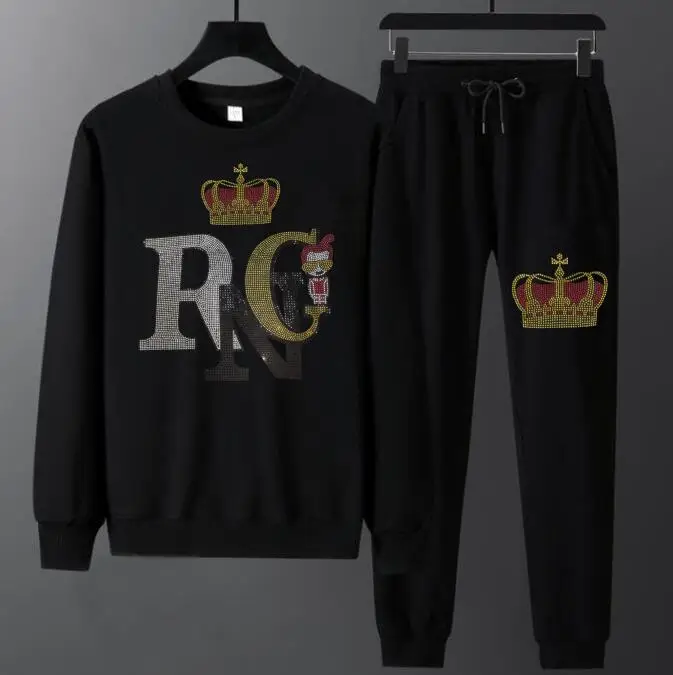 Rhinestone suits Men 2021 winter Breathable tracksuit Men Long Sleeve Casual asian 3XL
Rhinestone suits Men 2021 winter Breathable tracksuit Men Long Sleeve Casual asian 3XL