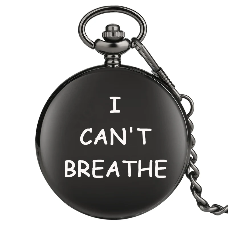 I Can't Breathe Black Lives Matter Man Quartz Pocket Watch Justice for floyd Customized Necklace Chain Watch for Men Women Kids
I Can't Breathe Black Lives Matter Man Quartz Pocket Watch Justice for floyd Customized Necklace Chain Watch for Men Women Kids