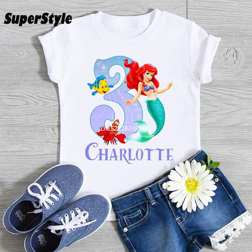 camisetas personalizadas de sirenita