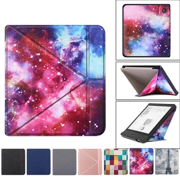 Stand Cover For Kobo Libra H2O 7.0inch 2019 e-Books Multi-fold Leather Smart Flip Case For Kobo Libra H2O 7.0in 2019 fuda A40
Stand Cover For Kobo Libra H2O 7.0inch 2019 e-Books Multi-fold Leather Smart Flip Case For Kobo Libra H2O 7.0in 2019 fuda A40