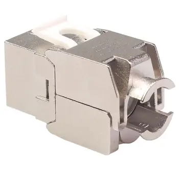 ALLOYSEED Network RJ45 Trapezoid Cat6 Shielded FTP Zinc Alloy Socket Module Connector Adapter Computer PC Network Cable Adapter
ALLOYSEED Network RJ45 Trapezoid Cat6 Shielded FTP Zinc Alloy Socket Module Connector Adapter Computer PC Network Cable Adapter