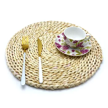 Solid Color Corn Fur Woven Placemat Anti-scald Heat Insulation Mat Handmade Mat Non-slip Mat Coffee Drink Coaster Placemat New
Solid Color Corn Fur Woven Placemat Anti-scald Heat Insulation Mat Handmade Mat Non-slip Mat Coffee Drink Coaster Placemat New