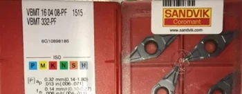 10PCS CARBIDE INSERT VBMT 160408-PF 1515 
10PCS CARBIDE INSERT VBMT 160408-PF 1515