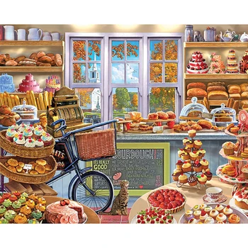 DIY Painting By Numbers The Bakery Oil Coloring By Number Scenery Wall Art Canvas Picture Hand Painted Room Decoration
DIY Painting By Numbers The Bakery Oil Coloring By Number Scenery Wall Art Canvas Picture Hand Painted Room Decoration