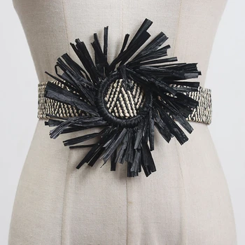 SeeBeautiful Simple Three-dimensional Stereoscopic Fake Straw Woven Belts Girdle Woman Summer 2020 New Fashion Tide L571
SeeBeautiful Simple Three-dimensional Stereoscopic Fake Straw Woven Belts Girdle Woman Summer 2020 New Fashion Tide L571
