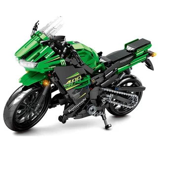 862PCS Motorcycle Building Blocks Green Engine Sports Car Toy Figures Kit Miniature Model Bricks Toys For Kids Boy Gift 701805
862PCS Motorcycle Building Blocks Green Engine Sports Car Toy Figures Kit Miniature Model Bricks Toys For Kids Boy Gift 701805