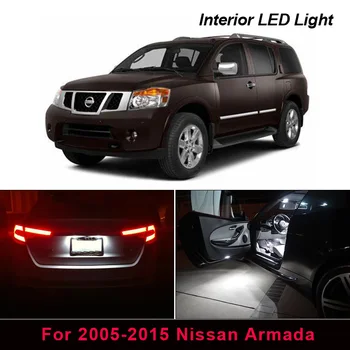 12 X Deluxe White LED Light Bulb Interior Package Kit For 2005-2015 Nissan Armada Map Dome Trunk License plate light
12 X Deluxe White LED Light Bulb Interior Package Kit For 2005-2015 Nissan Armada Map Dome Trunk License plate light