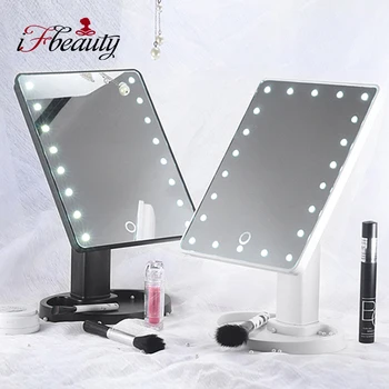 16/22 Lights Led desktop storage vanity mirror touch screen touch sensor adjustable table 360° rotation Makeup mirror
16/22 Lights Led desktop storage vanity mirror touch screen touch sensor adjustable table 360° rotation Makeup mirror