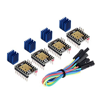 BIGTREETECH 3D Printer Stepstick Mute TMC2208 V3.0 UART Mode Stepper Motor Driver with Heatsink Printer Control Board(4 PCS)
BIGTREETECH 3D Printer Stepstick Mute TMC2208 V3.0 UART Mode Stepper Motor Driver with Heatsink Printer Control Board(4 PCS)