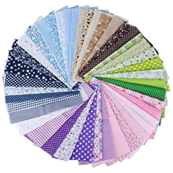 42 Pieces of 9.8 Inch x 9.8 Inch Cotton Fabric Bundle Square Stitched Patchwork DIY Scrapbook 2
42 Pieces of 9.8 Inch x 9.8 Inch Cotton Fabric Bundle Square Stitched Patchwork DIY Scrapbook 2