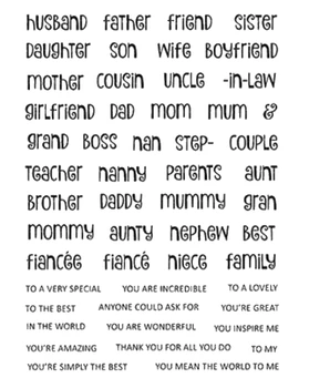 English Transparent Clear Silicone Stamp/Seal for DIY scrapbooking/photo album Decorative clear stamp A2278
English Transparent Clear Silicone Stamp/Seal for DIY scrapbooking/photo album Decorative clear stamp A2278