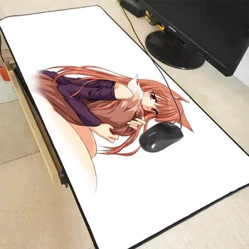 ZSUXTC Spice Wolf Anime Large Mouse Pad Computer Gaming pad Anti-slip Natural Rubber with Locking Edge Gamer Big Mat
ZSUXTC Spice Wolf Anime Large Mouse Pad Computer Gaming pad Anti-slip Natural Rubber with Locking Edge Gamer Big Mat