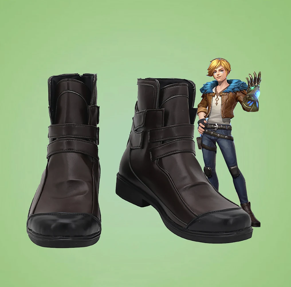 LOL Ezreal Cosplay Boots Brown Shoes Custom Made for Boys and Girls Cosplay Accessories
LOL Ezreal Cosplay Boots Brown Shoes Custom Made for Boys and Girls Cosplay Accessories