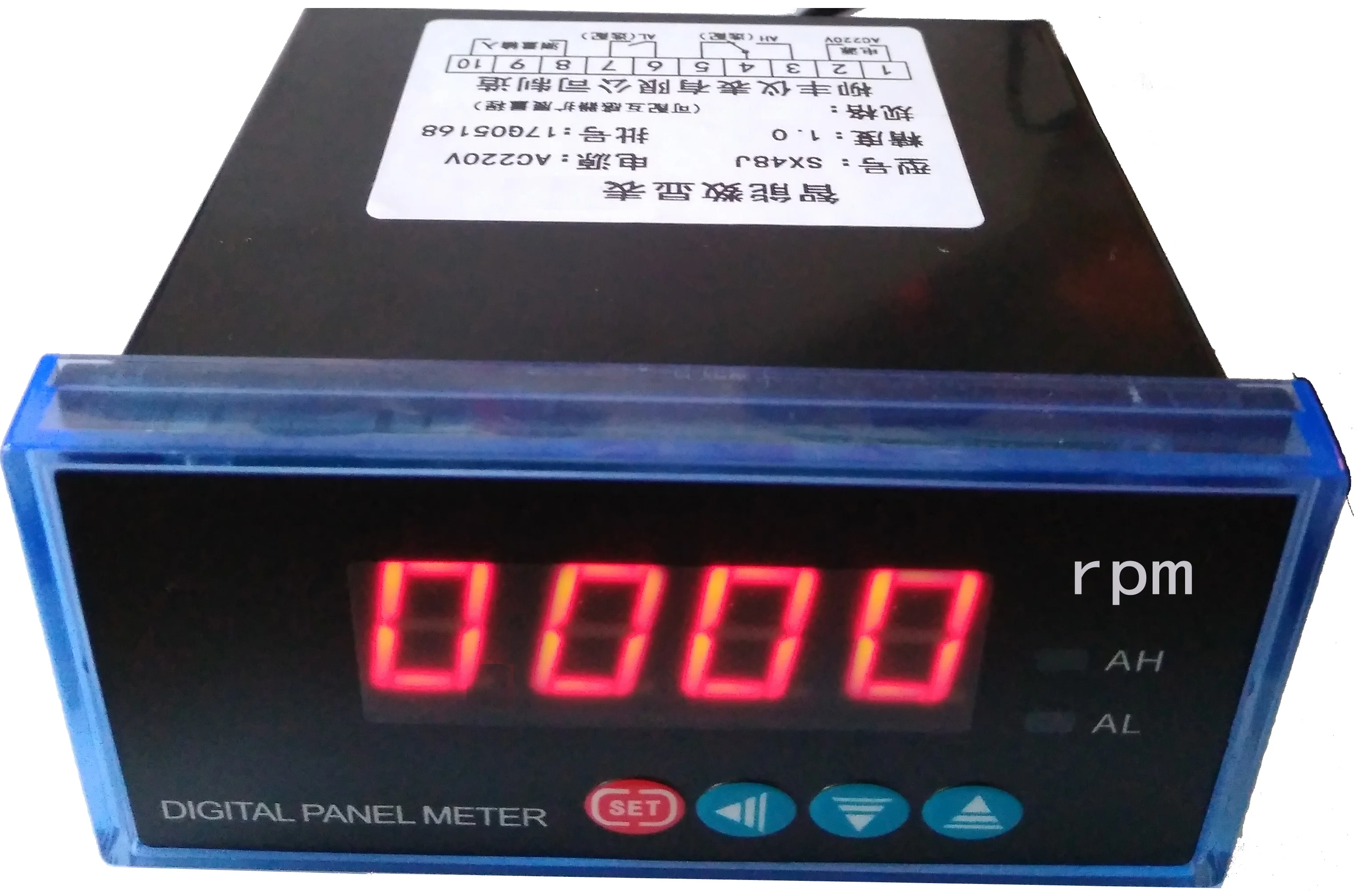 SX48 0-10V Tachometer Digital Display Meter Frequency Converter Frequency Meter Ampere Meter 4-20mA,DP3 Rpm Transmitting
SX48 0-10V Tachometer Digital Display Meter Frequency Converter Frequency Meter Ampere Meter 4-20mA,DP3 Rpm Transmitting