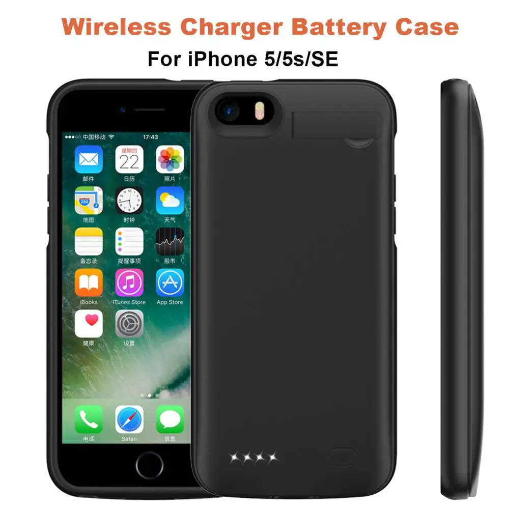 XGODY Shockproof and Slim Battery Case 4000mAh Power Bank External Pack Backup Charger Case for iphone 5 5S SE
XGODY Shockproof and Slim Battery Case 4000mAh Power Bank External Pack Backup Charger Case for iphone 5 5S SE