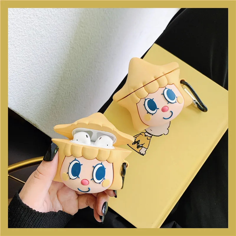 3D Funny Anime Cute Beautiful Stars Girl Cartoon Gaming Earphone Case For AirPods 1 2 Case Accessories Protection with Keychain
3D Funny Anime Cute Beautiful Stars Girl Cartoon Gaming Earphone Case For AirPods 1 2 Case Accessories Protection with Keychain
