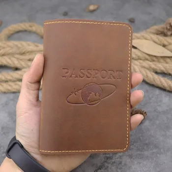 Crazy Horse Skin Simple Bank Card Boarding Passport Holder Cash Check ID Package Travel Certificate Passport Case Wallet
Crazy Horse Skin Simple Bank Card Boarding Passport Holder Cash Check ID Package Travel Certificate Passport Case Wallet