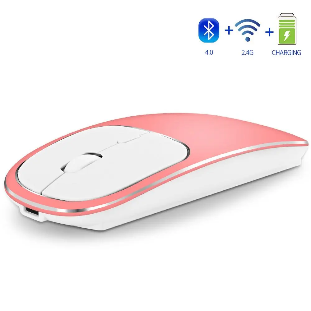 Metal Wireless Mouse Rechargeable Silent Click Mouse USB Type-C Mouse for Mackbook Notebook Laptop PC Ergonomic Mice Black, blue
Metal Wireless Mouse Rechargeable Silent Click Mouse USB Type-C Mouse for Mackbook Notebook Laptop PC Ergonomic Mice Black, blue