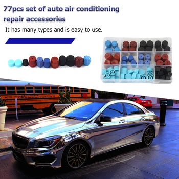 77pcs Assorted Car A/C System Air Conditioning Charging Port Service Caps
77pcs Assorted Car A/C System Air Conditioning Charging Port Service Caps