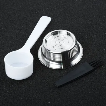 1 *Coffee Capsule + 1*Brush +1*Spoon For Verismo /K FEE /CBTL Metal Refillable Coffee Capsules Pod Cup Filters Mesh
1 *Coffee Capsule + 1*Brush +1*Spoon For Verismo /K FEE /CBTL Metal Refillable Coffee Capsules Pod Cup Filters Mesh