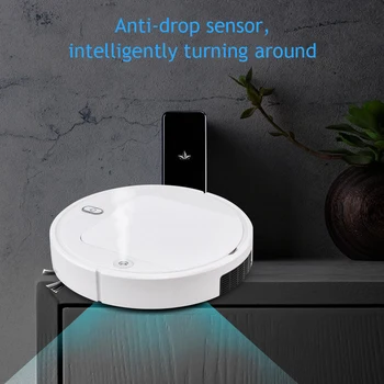 Vacuum Cleaner Spray Type UV Light Automatic Cleaning Anti-crash&drop Rechargeable Sweeping Robots for Carpet Hardfloor Mopping
Vacuum Cleaner Spray Type UV Light Automatic Cleaning Anti-crash&drop Rechargeable Sweeping Robots for Carpet Hardfloor Mopping